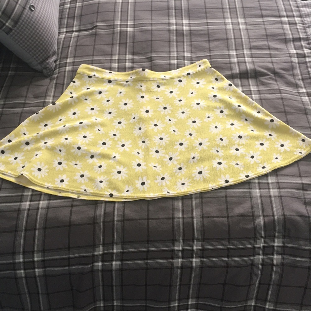 Daisy fit and flare mini shirt.